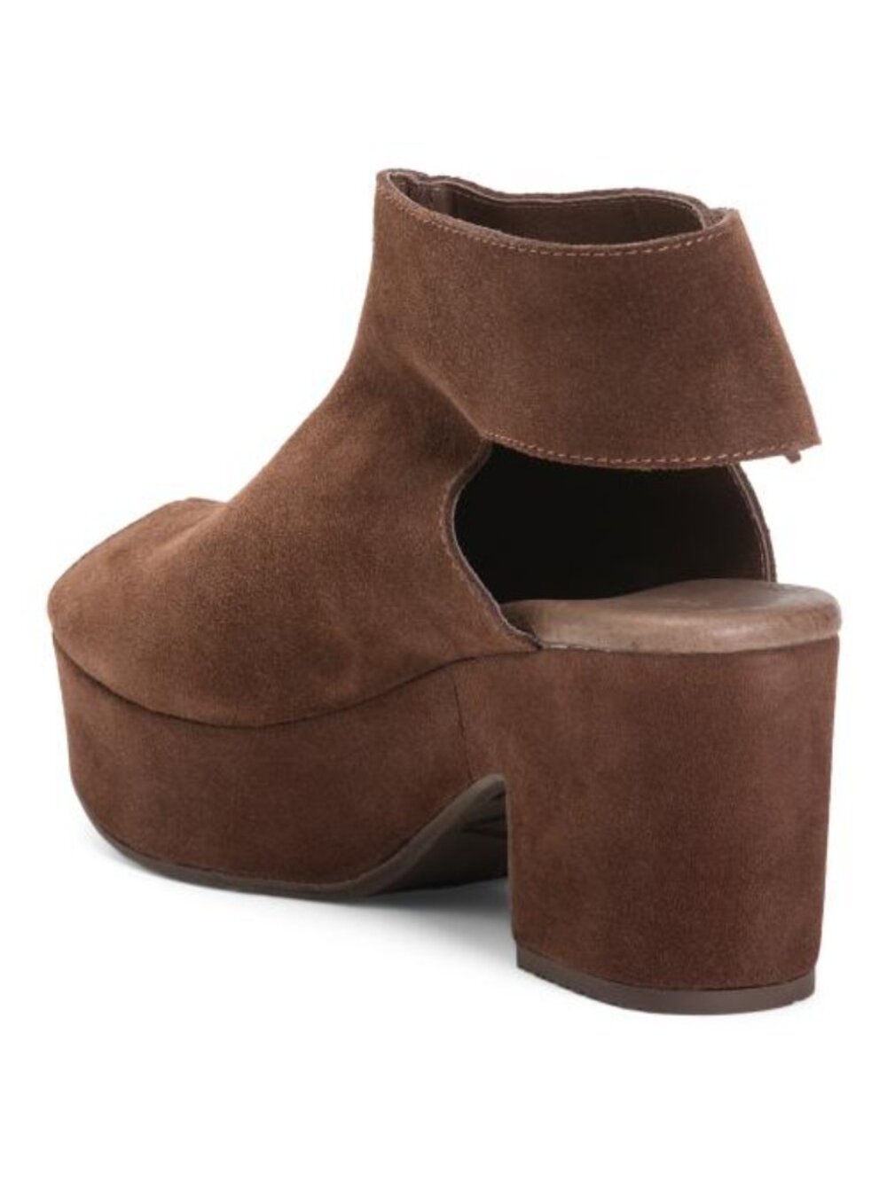CHOCOLAT BLU Made In Brazil Suede Gabby Platform Sandals - Picture 2 of 3